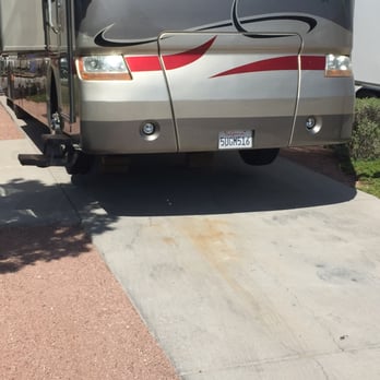 Distant Drums RV Resort - Front tires off the ground and the long step down from our steps ! - RV Parks Near Me - Camp Verde, Arizona Distant Drums RV Resort - Front tires off the ground and the long step down from our steps ! - RV Parks Near Me - Camp Verde, Arizona