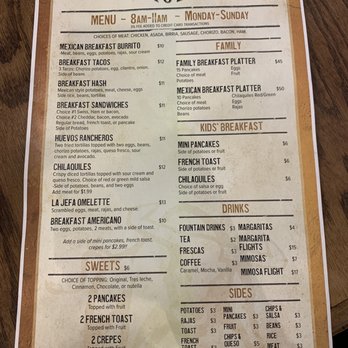 Birrieria La Jefa - Breakfast Menu - Mexican Near Me - Fort Smith, Arkansas Birrieria La Jefa - Breakfast Menu - Mexican Near Me - Fort Smith, Arkansas
