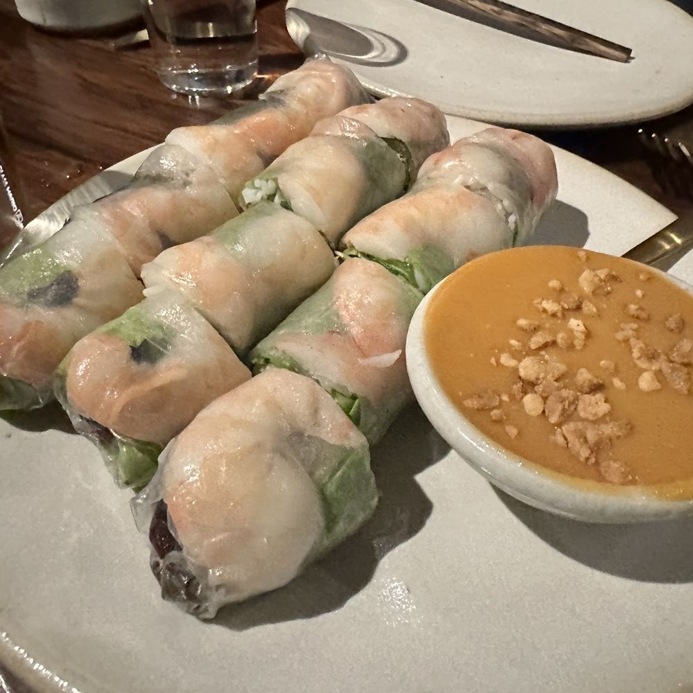 Slanted Door - Spring roll - Vietnamese Near Me - Napa, California