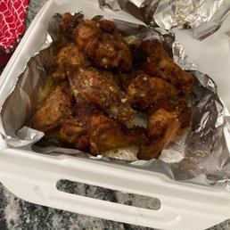 Garlic Parmesan fried wings Garlic Parmesan fried wings