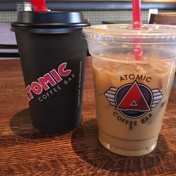 Atomic Coffee Bar - I wish I could describe the caramel fusions but each time they've tasted different. - Coffee & Tea Near Me - Davenport, Iowa