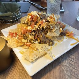 Brisket nachos