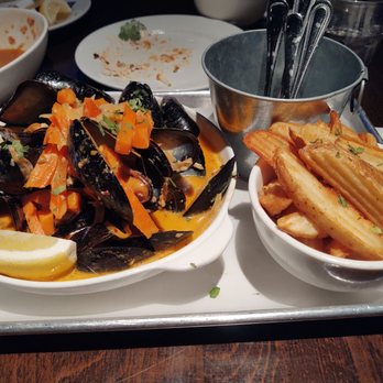 Mandarin Kitchen - Mussels and fries. Pretty good, but so many carrots and sweet potatoes, more than you can see in the picture. - Seafood Near Me - Santa Rosa, California Mandarin Kitchen - Mussels and fries. Pretty good, but so many carrots and sweet potatoes, more than you can see in the picture. - Seafood Near Me - Santa Rosa, California