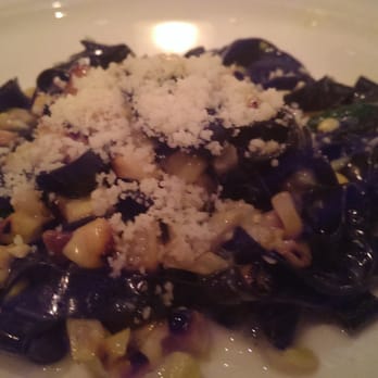 Babbo - Black Tagliatelle w/ charred corn - Italian Near Me - New York, New York Babbo - Black Tagliatelle w/ charred corn - Italian Near Me - New York, New York
