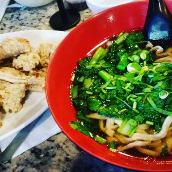 CoCo's Cafe - Fried chicken noodle soup - Taiwanese Near Me - Austin, Texas