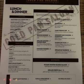 The Gold Pan Saloon - Menu (back) - Gastropubs Near Me - Breckenridge, Colorado The Gold Pan Saloon - Menu (back) - Gastropubs Near Me - Breckenridge, Colorado