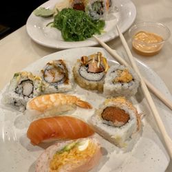 Flaming Grill And Supreme Buffet - Sushi selections...