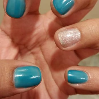 Magnolia Nails & Spa - You can still see my nail under the color. - Nail Salons Near Me - El Cajon, California