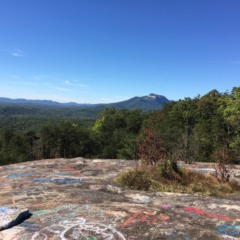 Bald Rock Heritage Preserve - More graffiti - Hiking Near Me - Cleveland, South Carolina