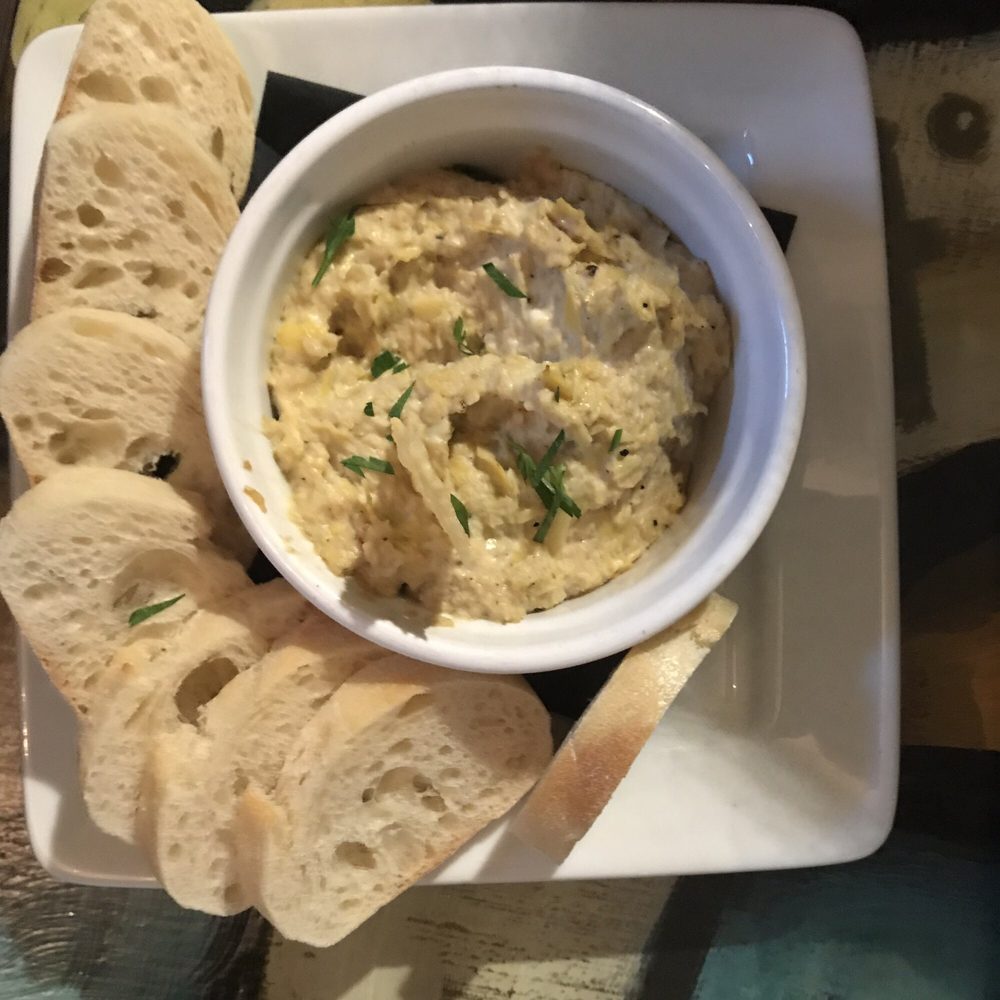 Spirit Room - Artichoke dip and French bread. - Cocktail Bars Near Me - Superior, Wisconsin