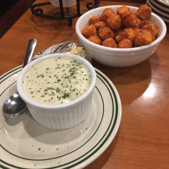 Cowbell Biddeford - Cup of chowder and sweet potato tots - Burgers Near Me - Biddeford, Maine Cowbell Biddeford - Cup of chowder and sweet potato tots - Burgers Near Me - Biddeford, Maine