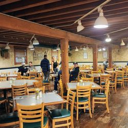 Main dining room. Counter seating to the right (6/26/26).