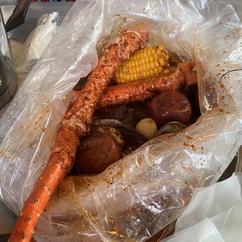 The Juicy Seafood - King crab, potato, scallop, corn, sausage, and mussels - Seafood Near Me - Columbus, Georgia The Juicy Seafood - King crab, potato, scallop, corn, sausage, and mussels - Seafood Near Me - Columbus, Georgia