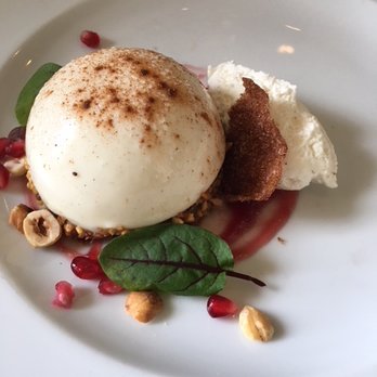 The Compound Restaurant - panna cotta - New American Near Me - Santa Fe, New Mexico