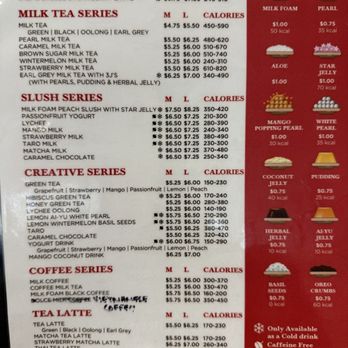Gong Cha - Menu - Bubble Tea Near Me - Austin, Texas