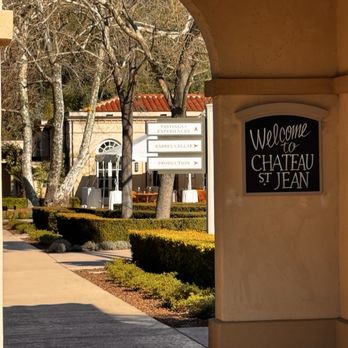 Chateau St Jean - Entrance - Wineries Near Me - Kenwood, California