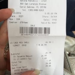 Banana Republic - Matched the online price