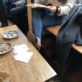 La Colombe NOHO - So gross and rude! Who wants to eat where her feet are resting. Shocked they allow it. - Coffee & Tea Near Me - New York, New York La Colombe NOHO - So gross and rude! Who wants to eat where her feet are resting. Shocked they allow it. - Coffee & Tea Near Me - New York, New York
