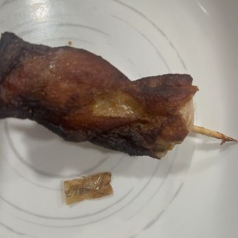 Panda Garden - The piece of paper stuck to the chicken (it has numbers on it). - Chinese Near Me - Nyack, New York Panda Garden - The piece of paper stuck to the chicken (it has numbers on it). - Chinese Near Me - Nyack, New York