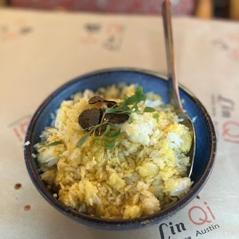 Qi Austin - Truffle Egg Fried Rice - Dim Sum Near Me - Austin, Texas
