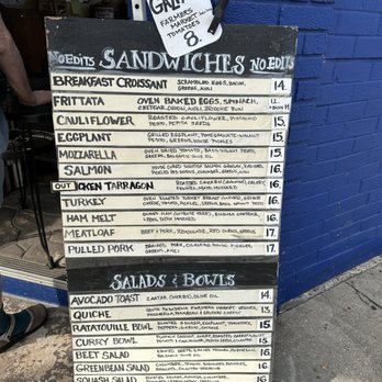Seed Bakery - Their menu - Bakeries Near Me - Pasadena, California
