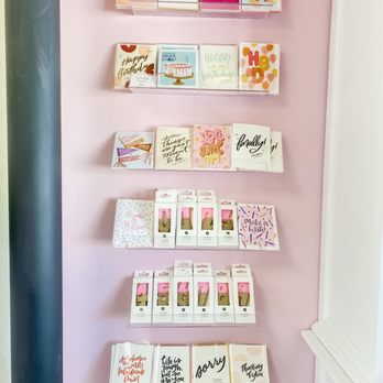 Kate Smith Soiree - a wall of greeting cards - Bakeries Near Me - Overland Park, Kansas