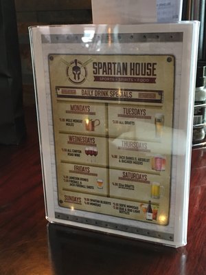 Menu photo 7 Spartan Ale House Aurora, IL Menu photo 7 Spartan Ale House Aurora, IL
