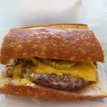 Red’s Java House - Close up of the burger. - Breakfast & Brunch Near Me - San Francisco, California Red’s Java House - Close up of the burger. - Breakfast & Brunch Near Me - San Francisco, California