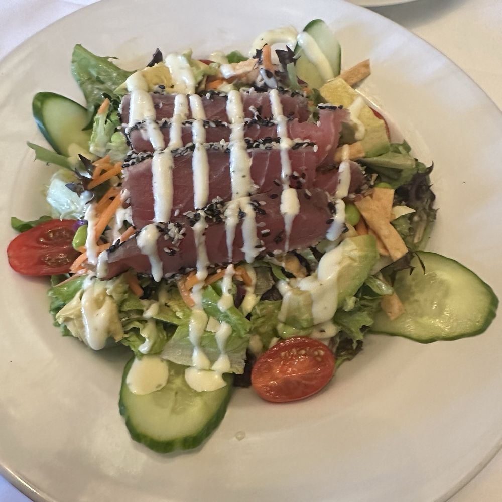 Gryphon Tea Room - Ahi Tuna Salad - Tea Rooms Near Me - Savannah, Georgia Gryphon Tea Room - Ahi Tuna Salad - Tea Rooms Near Me - Savannah, Georgia