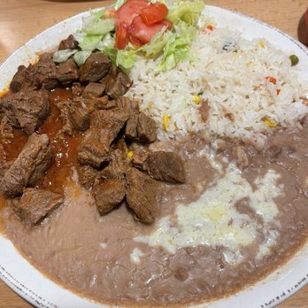Mazatlan Mexican Grill And Bar - Chile colorado with white rice - Coffee & Tea Near Me - Windsor Locks, Connecticut