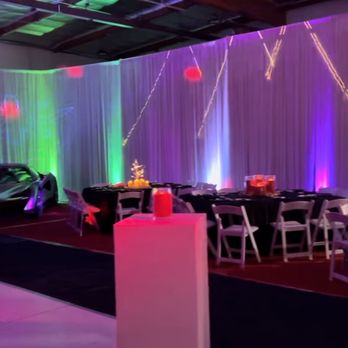 Modern Party Rentals - High bar tables with led lights - Party Equipment Rentals Near Me - Northridge, California Modern Party Rentals - High bar tables with led lights - Party Equipment Rentals Near Me - Northridge, California