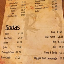 Raggas - Non-alcoholic drinks