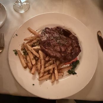 Double Eagle Restaurant - Ordered the dry aged steak (medium) with truffle fries. Honestly, the best steak I ever had. That's all I have to say. - Mexican Near Me - Mesilla, New Mexico