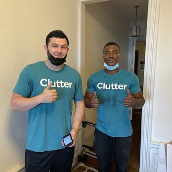 Clutter Storage - Kevin and Carl at the conclusion of my job. Thanks a lot guys; you were great. - Self Storage Near Me