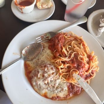 Giuseppe’s Italian Grill - Under ALL that cheese I found the 2 rounds of eggplant. - Italian Near Me - San Antonio, Texas Giuseppe’s Italian Grill - Under ALL that cheese I found the 2 rounds of eggplant. - Italian Near Me - San Antonio, Texas