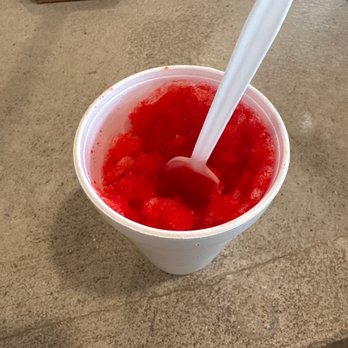 Gringos's Shaved Ice - Tigers Blood - Shaved Ice Near Me - San Marcos, Texas