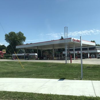 Speedway - a view of a gas station from across the street - Gas Stations Near Me - Bath, Michigan