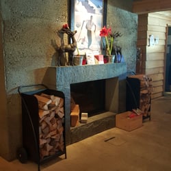 Restaurant-Apres-Ski-Bar Schneggarei - Open fire place