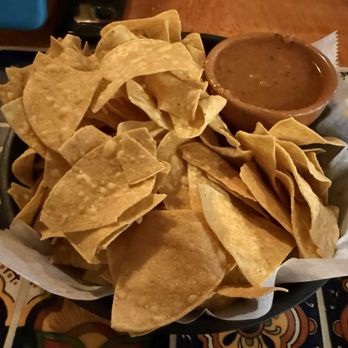 Cafe Bueno - The chips were on point, but the salsa was bland. Additionally, you had to pay about $5 for them. At most places, they are complementary. - Mexican Near Me - Frederick, Maryland