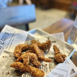 K*Chick Korean Fried Chicken - Garlic soy chicken. August 2022.