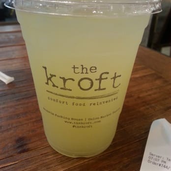 The Kroft - Cucumber mint lemonade, not worth all the hype - Sandwiches Near Me - Anaheim, California The Kroft - Cucumber mint lemonade, not worth all the hype - Sandwiches Near Me - Anaheim, California