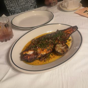 La Lucha - Pecan crusted redfish - Seafood Near Me - Houston, Texas La Lucha - Pecan crusted redfish - Seafood Near Me - Houston, Texas
