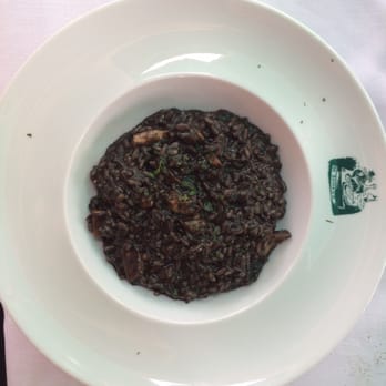 Trattoria da Romano - Black squid rizzoto - Venetian Near Me - Burano, VE Trattoria da Romano - Black squid rizzoto - Venetian Near Me - Burano, VE