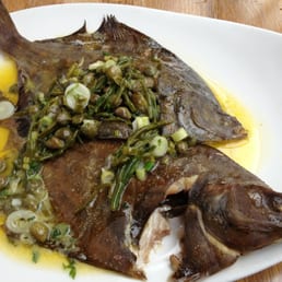 Grilled Whole Plaice