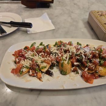 Village Tavern - Amazing bruschetta. - New American Near Me - Winston-Salem, North Carolina