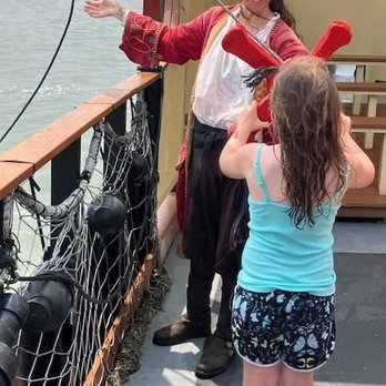 Dark Star Pirate Cruises - Finding the X that marks where the treasure is found - Boating Near Me - Wildwood Crest, New Jersey