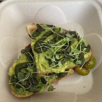 Olena Cafe - Mac nut pesto Avocado toast - Coffee & Tea Near Me - Honolulu, Hawaii