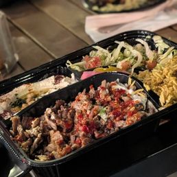 Lamb & beef gyro plate