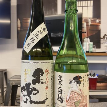 Napa Valley Wine Academy - Very rare Black Koji and White Koji sake tasted during WSET Level 3 Sake class. - Wine Tours Near Me - Napa, California Napa Valley Wine Academy - Very rare Black Koji and White Koji sake tasted during WSET Level 3 Sake class. - Wine Tours Near Me - Napa, California