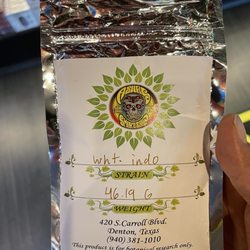 Ashes Smoke Shop - 46 grams = ~1.6 oz. This was $50!!!!